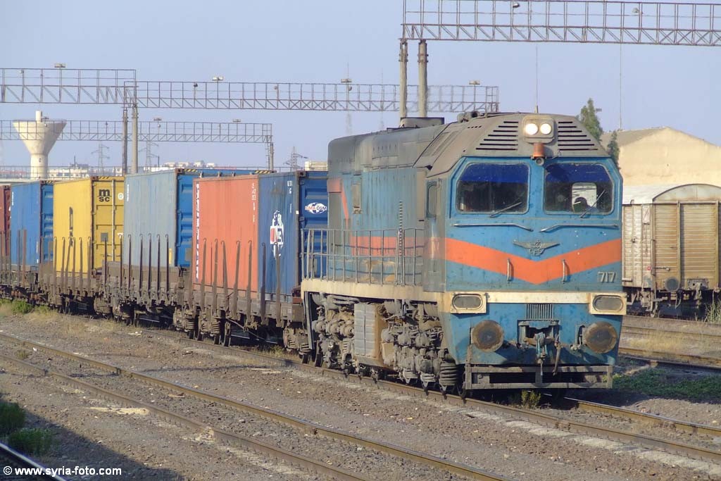 Железнодорожный состав, Сирия
