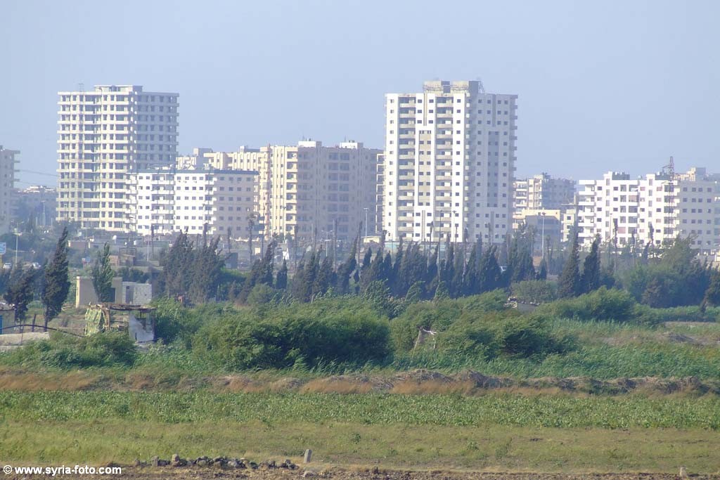Город Химс - вид с железной дороги