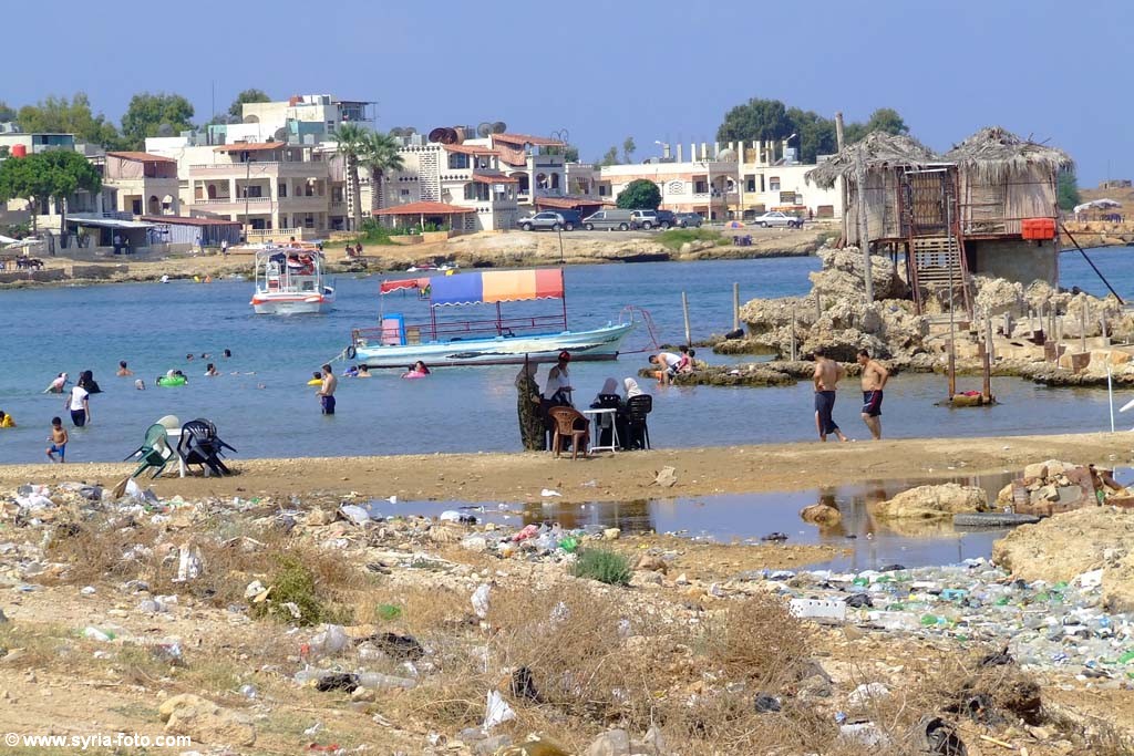 Blue Beach в районе Латакии, Сирия